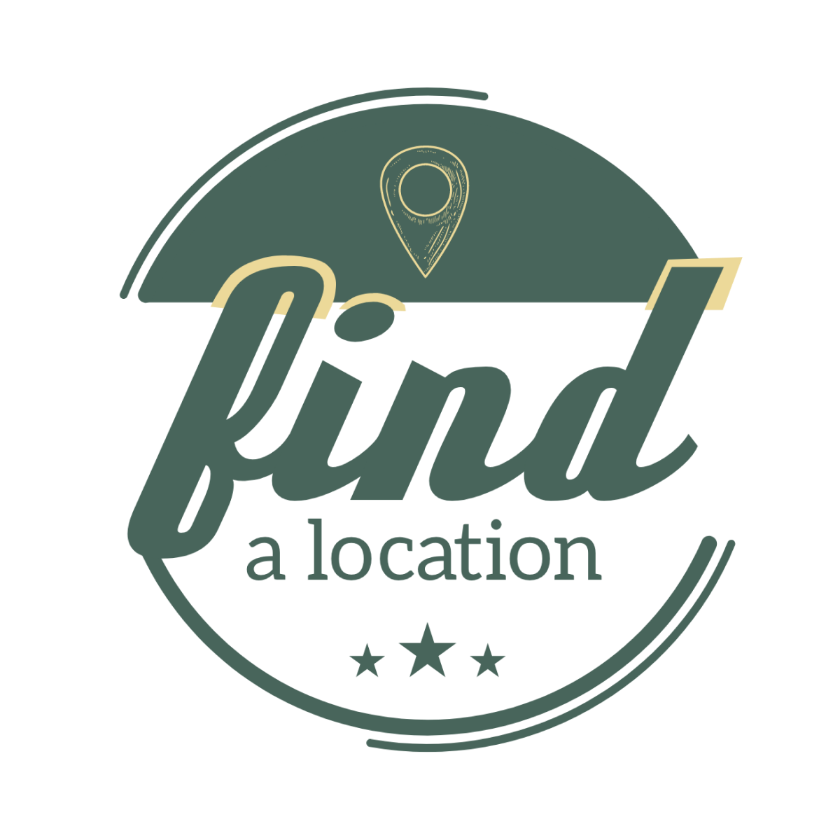 "find a location" icon